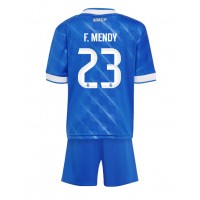 Real Madrid Ferland Mendy #23 Fotballklær Tredjedraktsett Barn 2025-26 Kortermet (+ korte bukser)